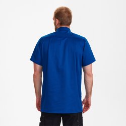 ENGEL Extend kort�rmet skjorte Surfer Blue 7183-810