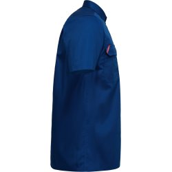 ENGEL Extend kortærmet skjorte Surfer Blue 7183-810