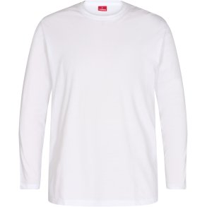 ENGEL Extend lang�rmet T-shirt Hvid 9065-141