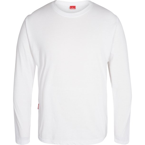 ENGEL Extend langrmet T-shirt Hvid 9065-141