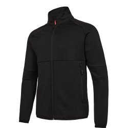 ENGEL Extend midlayer cardigan Sort 8372-238