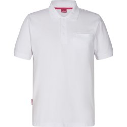 ENGEL Extend poloshirt med brystlomme Hvid 9055-178