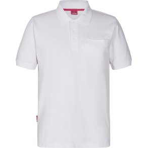 ENGEL Extend poloshirt med brystlomme Hvid 9055-178