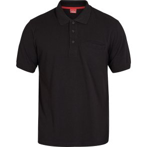 ENGEL Extend poloshirt med brystlomme Sort 9055-178