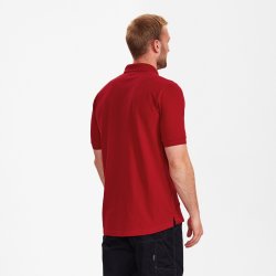 ENGEL Extend poloshirt med brystlomme Tomato Red 9055-178