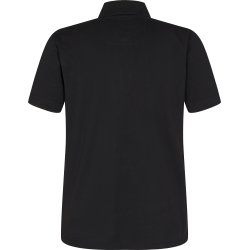 ENGEL Extend Poloshirt med strk Sort 9022-341