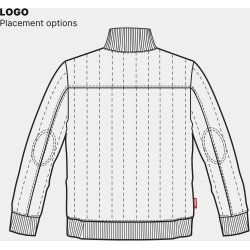 ENGEL Extend quiltjakke Sort 1152-304