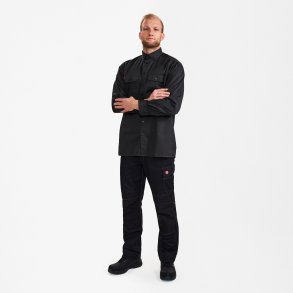 ENGEL Extend langrmet skjorte Antrazitgr 7181-810