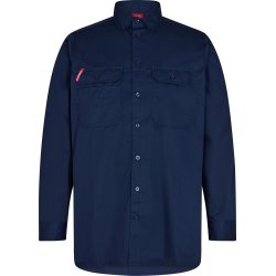 ENGEL Extend langrmet skjorte Blue Ink 7181-810