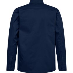 ENGEL Extend langærmet skjorte med stræk Blue Ink 7185-812