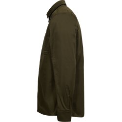 ENGEL Extend langærmet skjorte med stræk Forest Green 7185-812