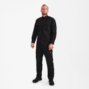 ENGEL Extend langrmet skjorte Sort 7181-810