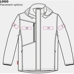 ENGEL Extend Softshell vinterjakke Blue Ink 1113-229