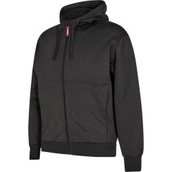 ENGEL Extend sweatshirt med h�tte Antrazitgr� 8023-233