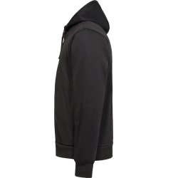ENGEL Extend sweatshirt med h�tte Antrazitgr� 8023-233