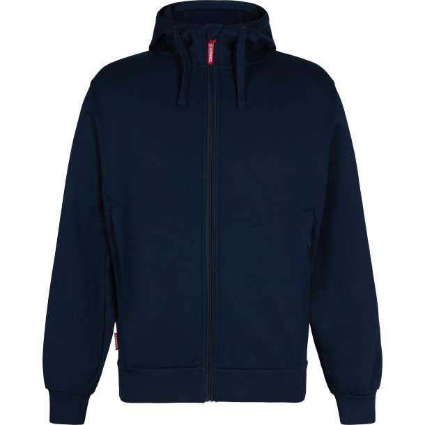 ENGEL Extend sweatshirt med htte Blue Ink 8023-233