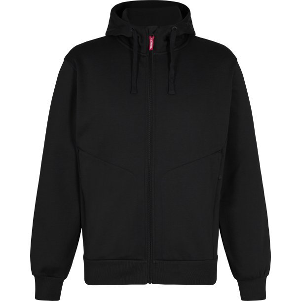 ENGEL Extend sweatshirt med htte Sort 8023-233