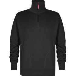 ENGEL Extend sweatshirt med høj krave Antrazitgrå 8014-136