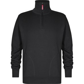 ENGEL Extend sweatshirt med hj krave Antrazitgr 8014-136