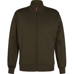 ENGEL Extend sweatshirt med hj krave Forest Green 8014-136
