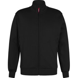 ENGEL Extend sweatshirt med hj krave Sort 8014-136