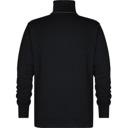 ENGEL Extend sweatshirt med hj krave Sort 8014-136
