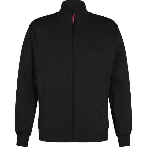 ENGEL Extend sweatshirt med hj krave Sort 8024-233