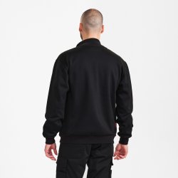 ENGEL Extend sweatshirt med høj krave Sort 8024-233