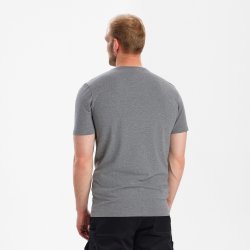ENGEL Extend T-shirt med strk Grmelange 9041-338