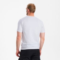 ENGEL Extend T-shirt med strk Hvid 9041-339