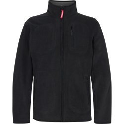 ENGEL Extend vendbar fleecejakke Sort/Antrazitgrå 1160-230