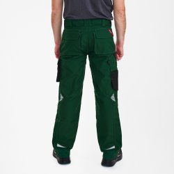 ENGEL Galaxy arbejdsbukser Grn/Sort 2810-254