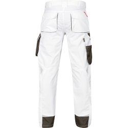 ENGEL Galaxy arbejdsbukser Hvid/Antrazitgr 2810-254