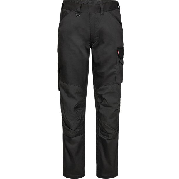 ENGEL Galaxy arbejdsbukser med strk Antrazitgr/Sort 2809-255