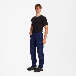 ENGEL Galaxy arbejdsbukser med stræk Blue Ink/Dark Petrol 2809-255