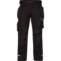 ENGEL Galaxy arbejdsbukser med hngelommer Sort/Antrazitgr 2811-254