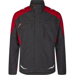 ENGEL Galaxy arbejdsjakke Antrazitgr/Tomato Red 1810-254