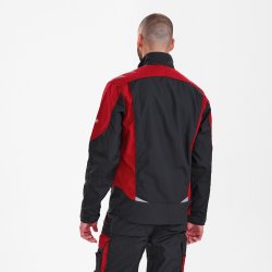 ENGEL Galaxy arbejdsjakke Antrazitgr/Tomato Red 1810-254