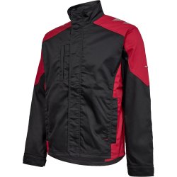 ENGEL Galaxy arbejdsjakke med str�k Antrazitgr�/Tomato Red 1809-255