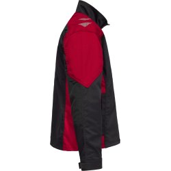 ENGEL Galaxy arbejdsjakke med str�k Antrazitgr�/Tomato Red 1809-255