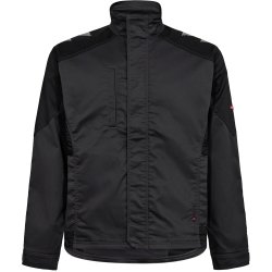 ENGEL Galaxy arbejdsjakke med strk Antrazitgr/Sort 1809-255