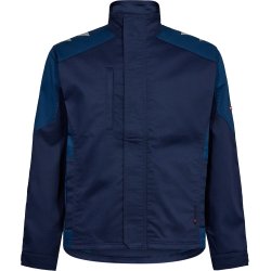 ENGEL Galaxy arbejdsjakke med stræk Blue Ink/Dark Petrol 1809-255