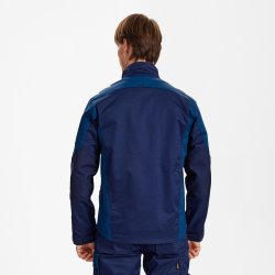 ENGEL Galaxy arbejdsjakke med stræk Blue Ink/Dark Petrol 1809-255