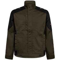 ENGEL Galaxy arbejdsjakke med stræk Forest Green/Sort 1809-255