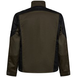 ENGEL Galaxy arbejdsjakke med stræk Forest Green/Sort 1809-255