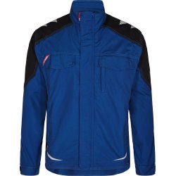 ENGEL Galaxy arbejdsjakke Surfer Blue/Sort 1810-254