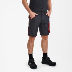ENGEL Galaxy shorts Antrazitgrå/Tomato Red 6810-254