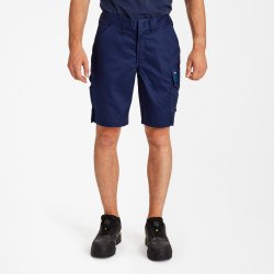 ENGEL Galaxy arbejdsshorts med stræk Blue Ink/Dark Petrol 6809-255