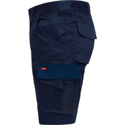 ENGEL Galaxy arbejdsshorts med stræk Blue Ink/Dark Petrol 6809-255