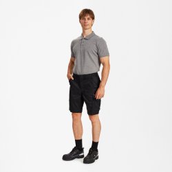ENGEL Galaxy arbejdsshorts med stræk Sort/Antrazitgrå 6809-255